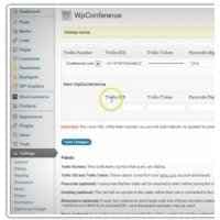 Plugin de Conferência WP